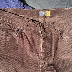JCrew mens brown cords - 32x32